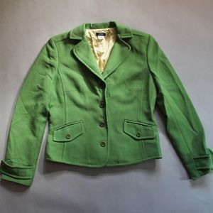 J. Crew Green Blazer Jacket